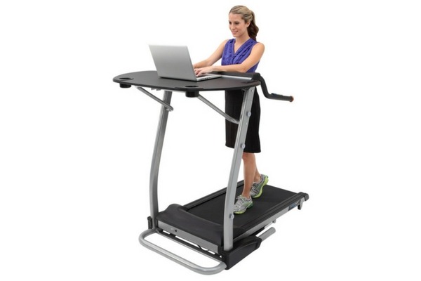 Exerpeutic 2000 WorkFit High Capacity Desk Station Treadmill