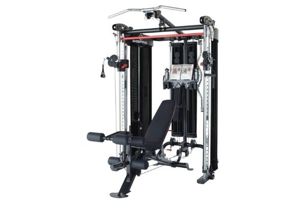 Inspire Fitness FT2 Functional Trainer With Smith Machine Station And Bench